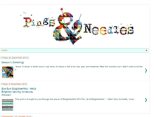 Tablet Screenshot of pingsandneedles.com